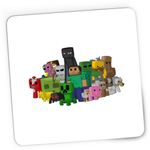 PC, gaming si accesorii - Periferice PC - Mousepad - Mousepad Gaming Minecraft Everybody, 21x19 cm - Infinity.ro