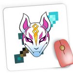 PC, gaming si accesorii - Periferice PC - Mousepad - Mousepad Gaming Drift Mask Fortnite Minecraft, 21x19 cm - Infinity.ro