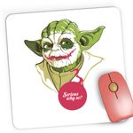 PC, gaming si accesorii - Periferice PC - Mousepad - Mousepad Gaming Baby Yoda Joker, Star Wars, 21x19 cm - Infinity.ro