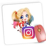 PC, gaming si accesorii - Periferice PC - Mousepad - Mousepad Gaming Joker Suicide Squad Instagram Gang, 21x19 cm - Infinity.ro