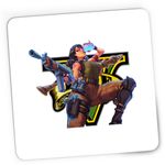 PC, gaming si accesorii - Periferice PC - Mousepad - Mousepad Gaming Fortnite Bad Girl, 21x19 cm - Infinity.ro