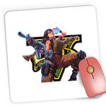 PC, gaming si accesorii - Periferice PC - Mousepad - Mousepad Gaming Fortnite Bad Girl, 21x19 cm - Infinity.ro
