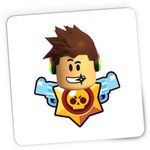 PC, gaming si accesorii - Periferice PC - Mousepad - Mousepad Gaming Roblox Player Brawl Stars, 21x19 cm - Infinity.ro