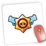 PC, gaming si accesorii - Periferice PC - Mousepad - Mousepad Gaming Brawl Stars Play CSGO, 21x19 cm - Infinity.ro