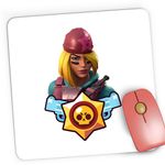 PC, gaming si accesorii - Periferice PC - Mousepad - Mousepad Gaming Skully Fortnite Brawl Stars, 21x19 cm - Infinity.ro