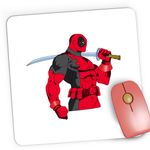 PC, gaming si accesorii - Periferice PC - Mousepad - Mousepad Gaming Deadpool SuperHero Culturism, 21x19 cm - Infinity.ro