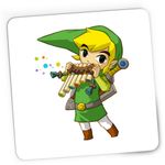 PC, gaming si accesorii - Periferice PC - Mousepad - Mousepad Gaming Legend of Zelda Link Spiridus Elf, 21x19 cm - Infinity.ro