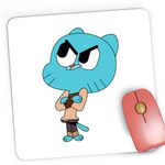 PC, gaming si accesorii - Periferice PC - Mousepad - Mousepad Gaming Gumball Desene Animate Roblox, 21x19 cm - Infinity.ro