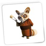 PC, gaming si accesorii - Periferice PC - Mousepad - Mousepad Gaming Master Shifu Kung Fu Panda Sensei Maestru, 21x19 cm - Infinity.ro