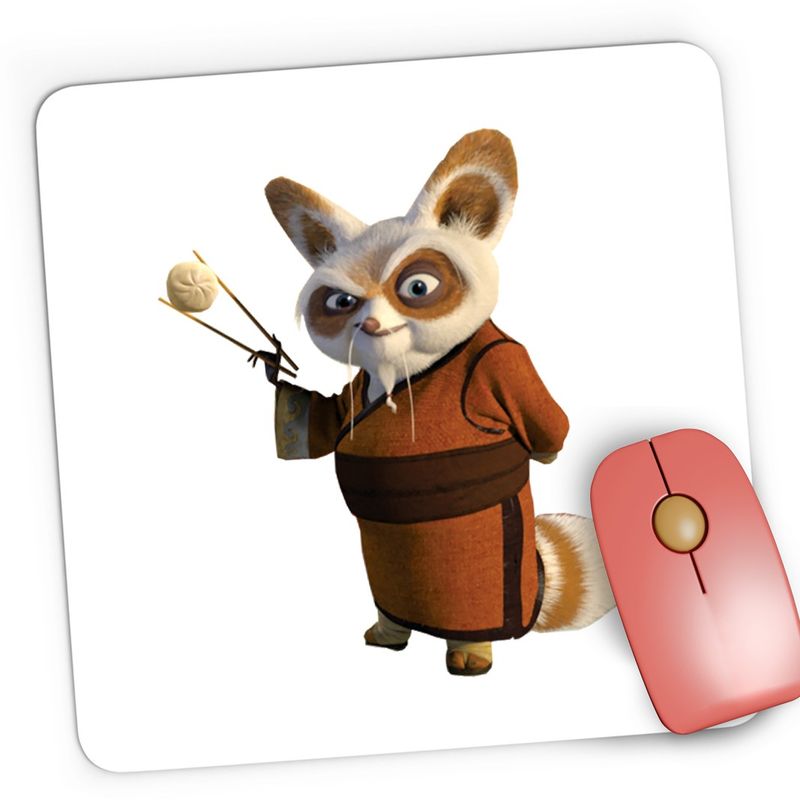 PC, gaming si accesorii - Periferice PC - Mousepad - Mousepad Gaming Master Shifu Kung Fu Panda Sensei Maestru, 21x19 cm - Infinity.ro