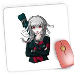PC, gaming si accesorii - Periferice PC - Mousepad - Mousepad Gaming Danganronpa Peko Pekoyama Killing Harmony Sprite, 21x19 cm - Infinity.ro