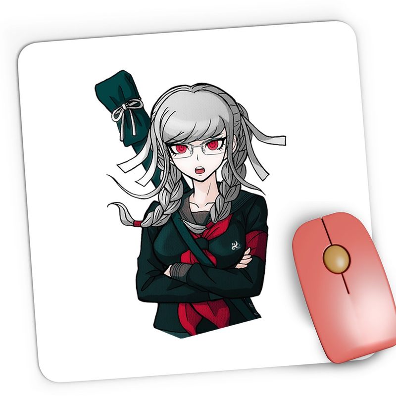 PC, gaming si accesorii - Periferice PC - Mousepad - Mousepad Gaming Danganronpa Peko Pekoyama Killing Harmony Sprite, 21x19 cm - Infinity.ro