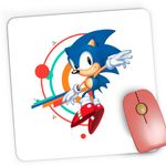 PC, gaming si accesorii - Periferice PC - Mousepad - Mousepad Gaming Sonic Mania Free Riders Video Game, 21x19 cm - Infinity.ro