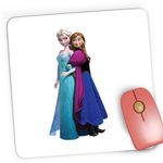 PC, gaming si accesorii - Periferice PC - Mousepad - Mousepad Gaming Disney Elsa Costum Frozen Ana, 21x19 cm - Infinity.ro