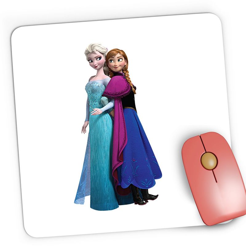 PC, gaming si accesorii - Periferice PC - Mousepad - Mousepad Gaming Disney Elsa Costum Frozen Ana, 21x19 cm - Infinity.ro