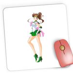 PC, gaming si accesorii - Periferice PC - Mousepad - Mousepad Gaming Jupiter Sailor Moon Love Gift Anime, 21x19 cm - Infinity.ro