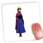 PC, gaming si accesorii - Periferice PC - Mousepad - Mousepad Gaming Printesa Anna Kristoff Regatul de Gheata, 21x19 cm - Infinity.ro