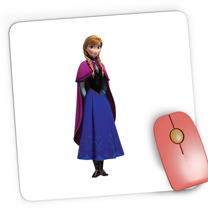 PC, gaming si accesorii - Periferice PC - Mousepad - Mousepad Gaming Printesa Anna Kristoff Regatul de Gheata, 21x19 cm - Infinity.ro