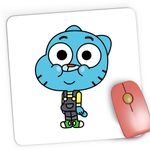 PC, gaming si accesorii - Periferice PC - Mousepad - Mousepad Gaming Gumball World Bebelino Desene Animate, 21x19 cm - Infinity.ro