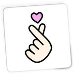 PC, gaming si accesorii - Periferice PC - Mousepad - Mousepad Gaming TS Heart Finger Blood Sweat Tears, 21x19 cm - Infinity.ro