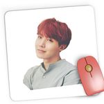 PC, gaming si accesorii - Periferice PC - Mousepad - Mousepad Gaming BTS J-Hope Singer Kpop, 21x19 cm - Infinity.ro