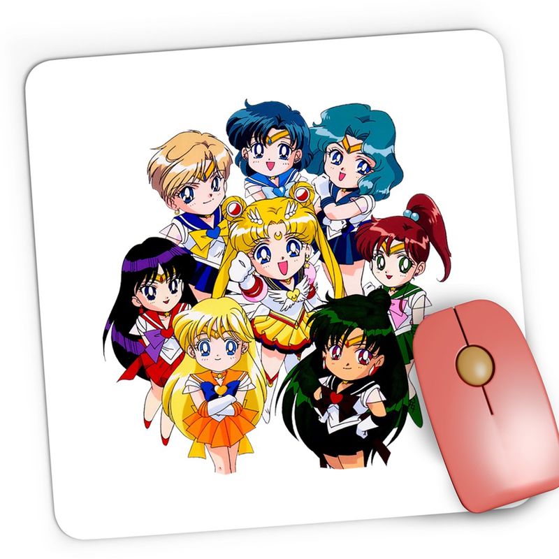 PC, gaming si accesorii - Periferice PC - Mousepad - Mousepad Gaming Desene Animate Bebe Sailor Moon, 21x19 cm - Infinity.ro