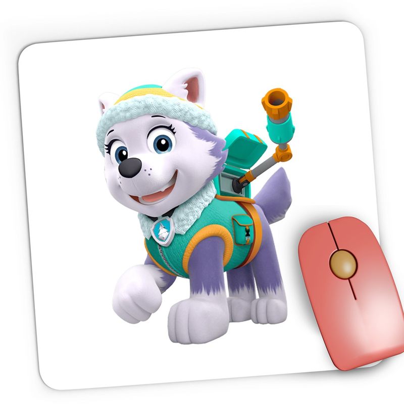 PC, gaming si accesorii - Periferice PC - Mousepad - Mousepad Gaming Paw Patrol Husky Siberian Catelus Brawl Stars, 21x19 cm - Infinity.ro