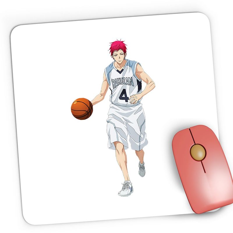 PC, gaming si accesorii - Periferice PC - Mousepad - Mousepad Gaming Seijuro Akashi Kuroko no Basket Anime, 21x19 cm - Infinity.ro