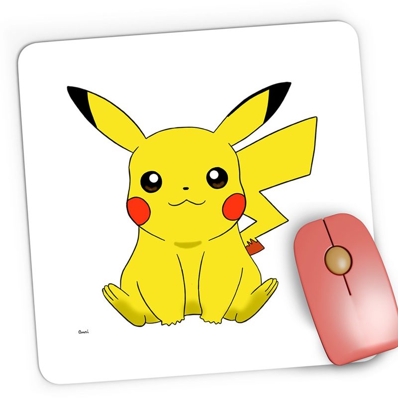 PC, gaming si accesorii - Periferice PC - Mousepad - Mousepad Gaming Pokemon Go Pikachu Insta Instagram Creator, 21x19 cm - Infinity.ro
