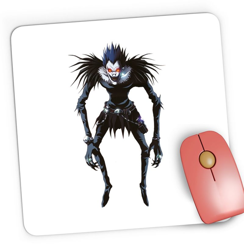 PC, gaming si accesorii - Periferice PC - Mousepad - Mousepad Gaming Death Note Ryuk Satan Anime Strigoi Lucifer, 21x19 cm - Infinity.ro