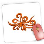 PC, gaming si accesorii - Periferice PC - Mousepad - Mousepad Gaming Naruto Dragon Vulpe Orange Fox Anime, 21x19 cm - Infinity.ro