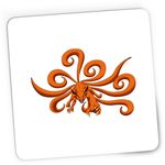 PC, gaming si accesorii - Periferice PC - Mousepad - Mousepad Gaming Naruto Dragon Vulpe Orange Fox Anime, 21x19 cm - Infinity.ro