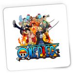 PC, gaming si accesorii - Periferice PC - Mousepad - Mousepad Gaming Straw Hat Crew One Piece Thousand Storm, 21x19 cm - Infinity.ro