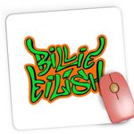 PC, gaming si accesorii - Periferice PC - Mousepad - Mousepad Gaming Billie Eilish Name Indie Pop, 21x19 cm - Infinity.ro