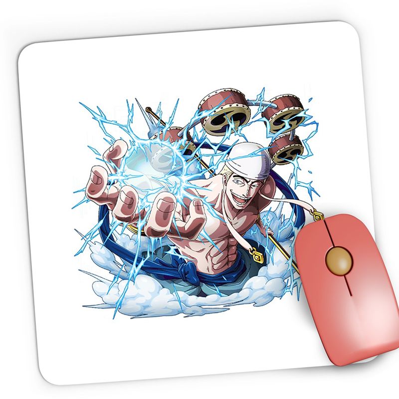 PC, gaming si accesorii - Periferice PC - Mousepad - Mousepad Gaming One Piece Treasure Cruise Enel Cartoon Anime, 21x19 cm - Infinity.ro