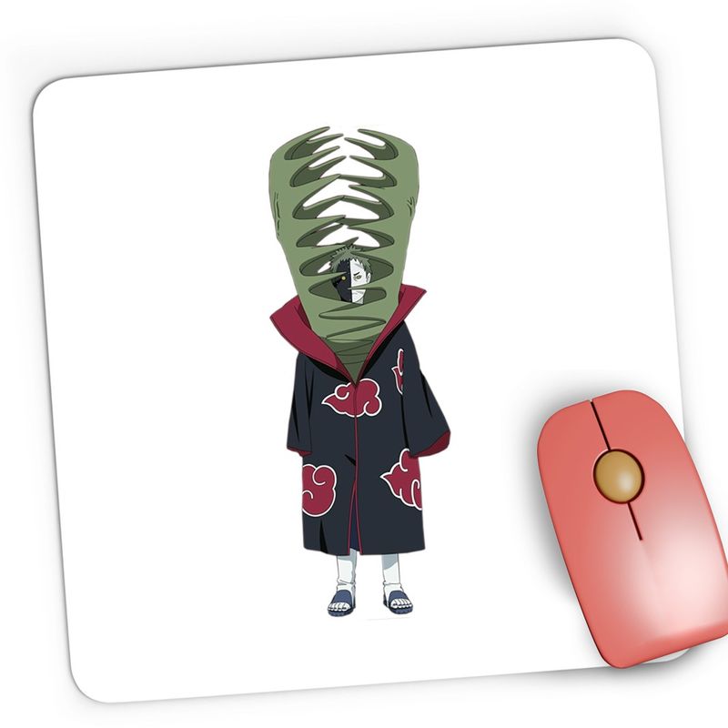 PC, gaming si accesorii - Periferice PC - Mousepad - Mousepad Gaming Naruto Zetsu Uzumachi Obito Clan, 21x19 cm - Infinity.ro