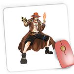 PC, gaming si accesorii - Periferice PC - Mousepad - Mousepad Gaming One Piece Portgas D Ace GTA Anime, 21x19 cm - Infinity.ro