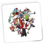 PC, gaming si accesorii - Periferice PC - Mousepad - Mousepad Gaming One Piece Crew Echipaj Pirati Monkey Luffy Gang, 21x19 cm - Infinity.ro