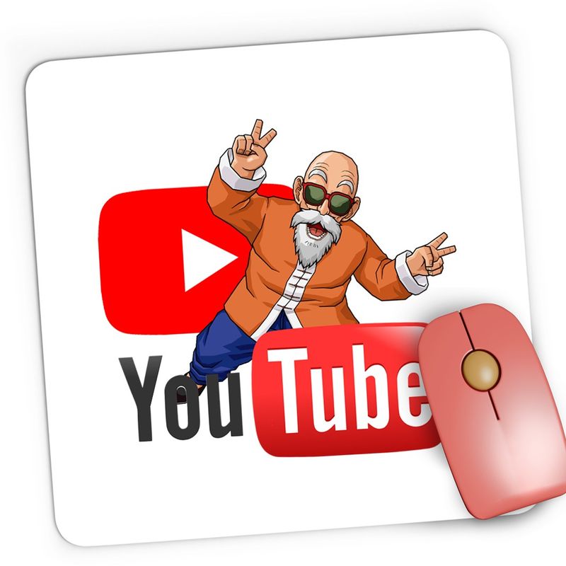 PC, gaming si accesorii - Periferice PC - Mousepad - Mousepad Gaming Dragon Ball Z Youtuber Maestru Antrenor Profesor Youtube, 21x19 cm - Infinity.ro