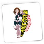 PC, gaming si accesorii - Periferice PC - Mousepad - Mousepad Gaming Manga Girl Uraraka Combat Hero Academia, 21x19 cm - Infinity.ro