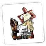 PC, gaming si accesorii - Periferice PC - Mousepad - Mousepad Gaming Franklin GTA Grand Theft Auto, 21x19 cm - Infinity.ro