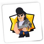 PC, gaming si accesorii - Periferice PC - Mousepad - Mousepad Gaming Bull Brawl Stars Fortnite, 21x19 cm - Infinity.ro