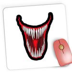 PC, gaming si accesorii - Periferice PC - Mousepad - Mousepad Gaming Venom Epic Smile Badass Horror, 21x19 cm - Infinity.ro