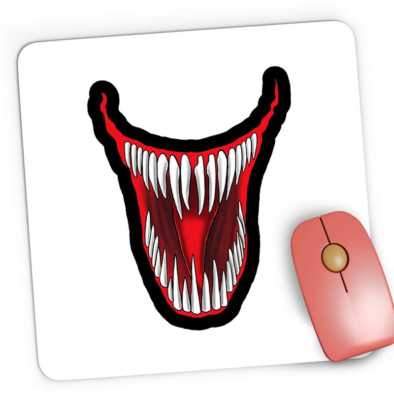 PC, gaming si accesorii - Periferice PC - Mousepad - Mousepad Gaming Venom Epic Smile Badass Horror, 21x19 cm - Infinity.ro