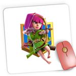PC, gaming si accesorii - Periferice PC - Mousepad - Mousepad Gaming Archer Clash Royale Minecraft GTA, 21x19 cm - Infinity.ro