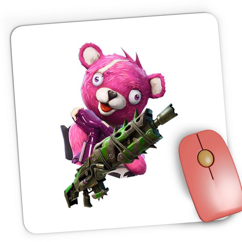 PC, gaming si accesorii - Periferice PC - Mousepad - Mousepad Gaming Cuddle Team Leader Fortnite Epic Rifle, 21x19 cm - Infinity.ro