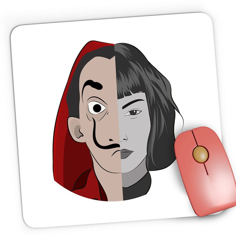 PC, gaming si accesorii - Periferice PC - Mousepad - Mousepad Gaming La Casa de Papel Tokyo Bella Ciao, 21x19 cm - Infinity.ro