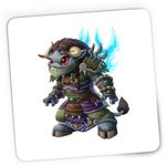 PC, gaming si accesorii - Periferice PC - Mousepad - Mousepad Gaming World of Warcraft Tauren Cartoon, 21x19 cm - Infinity.ro