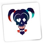PC, gaming si accesorii - Periferice PC - Mousepad - Mousepad Gaming Joker Horror Skull Bad Girl Play, 21x19 cm - Infinity.ro