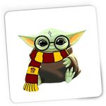 PC, gaming si accesorii - Periferice PC - Mousepad - Mousepad Gaming Baby Yoda Harry Potter Cute, Mandalorian, 21x19 cm - Infinity.ro